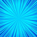 Abstract comic blue template Royalty Free Stock Photo