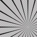 Abstract comic book flash explosion radial lines background. Illusion rays. Retro sunburst. Grunge design element. Good for pictur