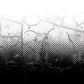 Abstract Comic Halftone Grunge Background Royalty Free Stock Photo