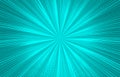 Abstract comic turquoise background