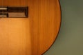 Close Up of Classical Guitar Body