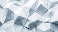 Geometric design with gray and white polygonal shapes ideal for modern banners and presentations