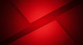 Abstract composition featuring overlapping diagonal lines in a gradient of red
