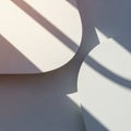 Light and shadow adds dimensionality, highlighting the smooth Royalty Free Stock Photo