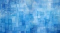 Abstract Composition of Overlapping Blue Squares Royalty Free Stock Photo