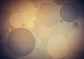 Abstract composition of overlapping circles in various sizes with a soft gradient color Royalty Free Stock Photo