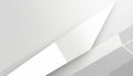 Abstract Geometric White and Gray Shapes background Royalty Free Stock Photo