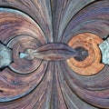 Abstract composition using various wooden textures Royalty Free Stock Photo