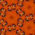 Abstract Computer generated Fractal design. A fractal is a never-ending pattern. Fractals are infinitely complex patterns