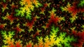 Abstract Computer generated Fractal design. A fractal is a never-ending pattern. Fractals are infinitely complex patterns