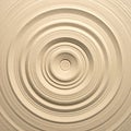 Abstract Concentric Circles Pattern with Metallic Texture and Radial Design Royalty Free Stock Photo