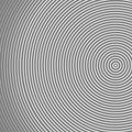 Abstract concentric circles texture in black and white colors, background pattern in modern style.