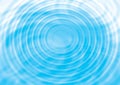 Abstract concentric water ripples background Royalty Free Stock Photo