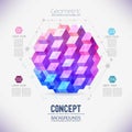 Abstract concept of geometric composition