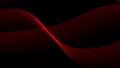 Abstract concept lines wave dynamic particle pattern on dark background Royalty Free Stock Photo