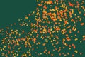 Abstract conceptual motion, particle or random pattern. Digital, dust, design & repeat. Royalty Free Stock Photo