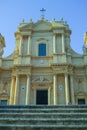 Abstract and conceptual of Sicilian Baroque, ancient town Noto