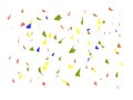 Abstract confetti background Royalty Free Stock Photo