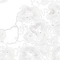 Abstract Contour Map with Elevation Data Royalty Free Stock Photo