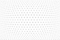 Abstract Convex Fine Diamond Dots Pattern. 3D White Textured Background Royalty Free Stock Photo