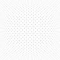 Abstract Convex Square Dots Pattern on 3D White Textured Background Royalty Free Stock Photo
