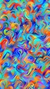 Abstract cool generative pattern background