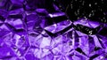 Abstract Cool Purple Crystal Background Image