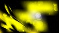 Abstract Cool Yellow Bokeh Defocused Lights Background Vector