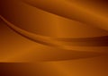 Abstract Copper Color Gradient Wavy Background Image