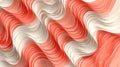 Abstract Coral and Peach Wave Design Featuring Intricate Swirls and Soft Paper Pattern for Decor Royalty Free Stock Photo
