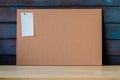 abstract cork board for paper note pin blank background. Blank notes education concept for add text message or design website.