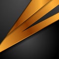 Abstract corporate black and bronze concept art background