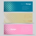 Abstract corporate business banner templat