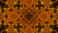 Abstract cosmic chaos background. Symmetric kaleidoscope backdrop from Liquid hypnotic rays