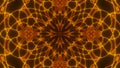 Abstract cosmic chaos background. Symmetric kaleidoscope backdrop from Liquid hypnotic rays