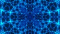 Abstract cosmic chaos background. Symmetric kaleidoscope backdrop from Liquid hypnotic rays