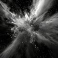 Abstract cosmic explosion in space Royalty Free Stock Photo