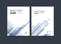 Abstract cover design, business brochure template layout, report Royalty Free Stock Photo