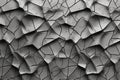 Abstract cracked wall texture with geometric patterns