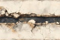 Abstract Cracked Wall Texture for Rustic Interior Design and Digital Art Projects Generative AI Royalty Free Stock Photo