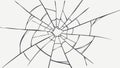 Abstract Cracking Pattern Texture, Broken Surface Vector Background, vector design Generative AI Royalty Free Stock Photo