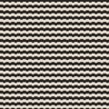 Abstract cream beige horizontal zigzag stripes seamless pattern Royalty Free Stock Photo