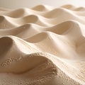 Abstract Creamy Dunes with Textured Surface sand beige Royalty Free Stock Photo