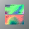 Abstract, creative cover concepts collection.