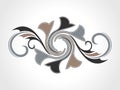 Abstract creative decorative element