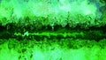 bright vivid shades of emerald green turbulence effect Royalty Free Stock Photo