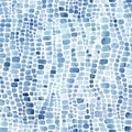 Abstract crocodile reptile scales watercolor seamless pattern