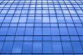 Abstract crop of modern office skyscraper Royalty Free Stock Photo