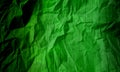 Abstract crumpled paper dark green light green color texture background marble pattern Interiors wall design.