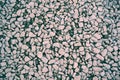 Abstract crushed stone texture